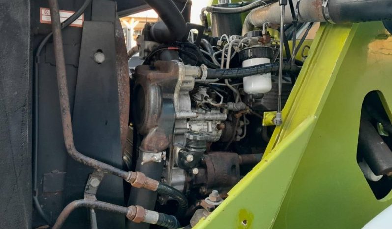 CLAAS Teleporter 974 verreiker bak en vorken vol