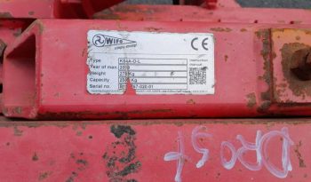 Manitou Wifo kisten kantelaar palletvorken kantelaar vol