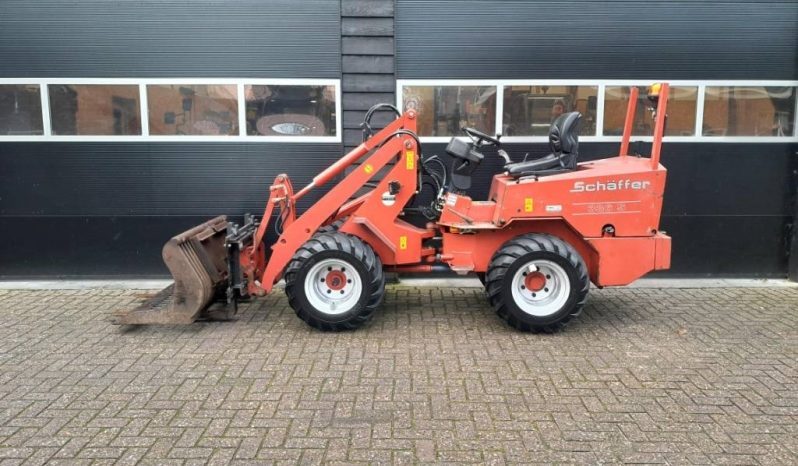 Schäffer 336 S minishovel 4 Cil. 45PK UNIEK full