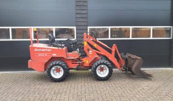 Schäffer 336 S minishovel 4 Cil. 45PK UNIEK full