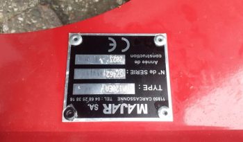 Weber Trilplaat Grondfrees Weidebloter Veldspuit Kieper vol