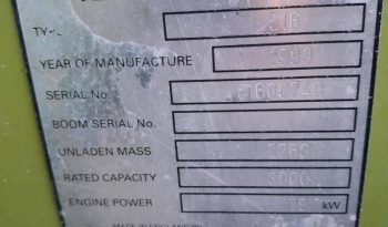 CLAAS Teleporter 974 NL kenteken bak en vorken full