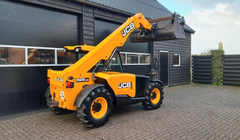 JCB 525-60 AGRI PLUS – Airco – Pelikaanbak vol