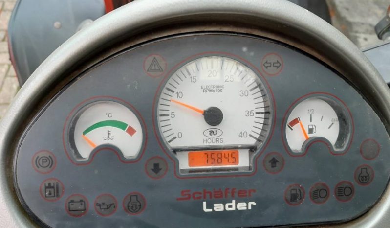 Schäffer 3350 minishovel met cabine NL kenteken vol