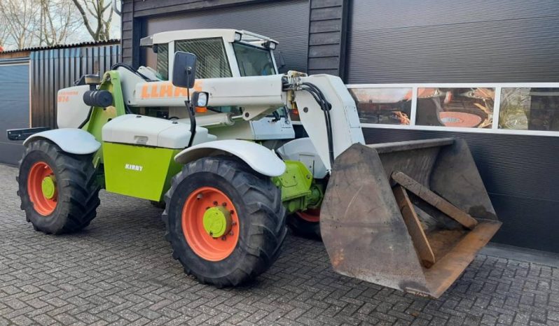 CLAAS Teleporter 974 NL kenteken bak en vorken vol