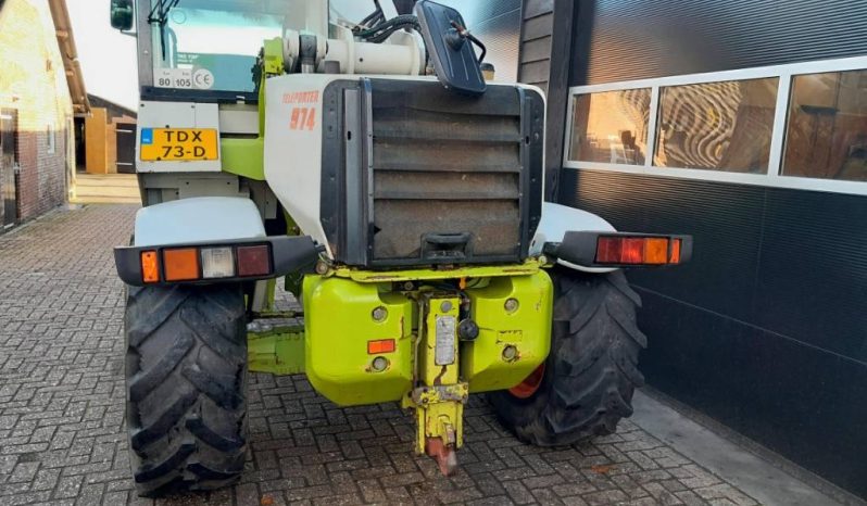 CLAAS Teleporter 974 NL kenteken bak en vorken vol