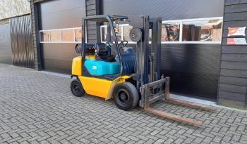 Komatsu FG 25 T LPG heftruck Freelift Triplex Sideshift vol