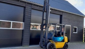 Komatsu FG 25 T LPG heftruck Freelift Triplex Sideshift vol