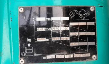 Komatsu FG 25 T LPG heftruck Freelift Triplex Sideshift vol