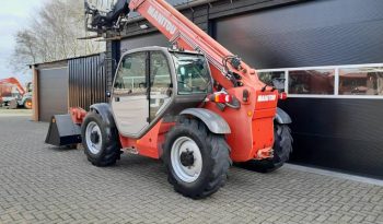 Manitou MT 1030 S verreiker – Grondbak + Vorken vol