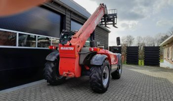 Manitou MT 1030 S verreiker – Grondbak + Vorken vol