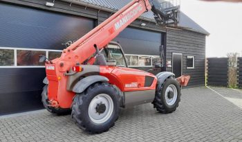 Manitou MT 1030 S verreiker – Grondbak + Vorken vol