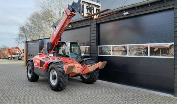 Manitou MT 1030 S verreiker – Grondbak + Vorken vol