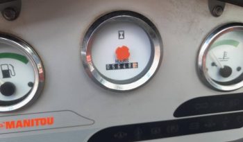 Manitou MT 1030 S verreiker – Grondbak + Vorken vol
