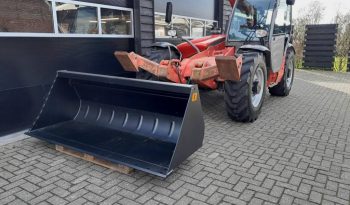 Manitou MT 1030 S verreiker – Grondbak + Vorken vol