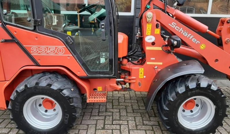 Schäffer 3350 minishovel met cabine NL kenteken vol