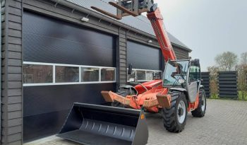 Manitou MT 1030 S verreiker – Grondbak + Vorken vol