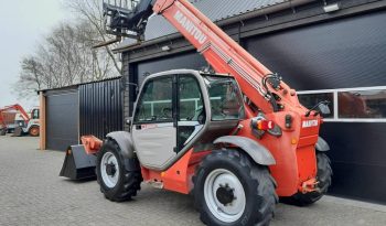 Manitou MT 1030 S verreiker – Grondbak + Vorken vol
