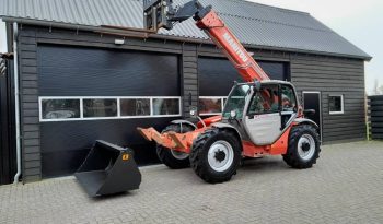 Manitou MT 1030 S verreiker – Grondbak + Vorken vol