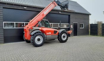 Manitou MT 1030 S verreiker – Grondbak + Vorken vol