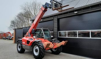 Manitou MT 1030 S verreiker – Grondbak + Vorken vol