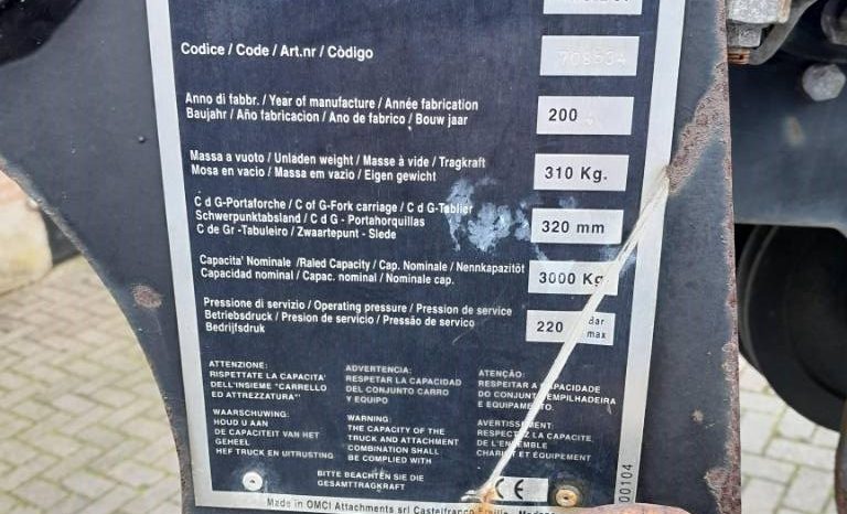 Manitou winch Lier Trieul 3 ton vol