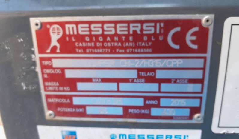 Messersi CH-2 Rupdumper dumper met extra plateau bak vol