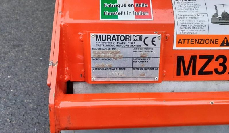 Muratori MZ3X-135 overtopfrees met spijlenrek full
