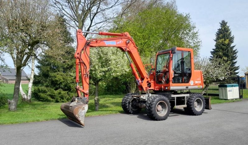 Takeuchi TB070 mobiele kraan graafmachine NL kenteken vol
