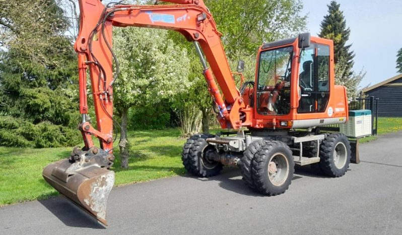 Takeuchi TB070 mobiele kraan graafmachine NL kenteken vol