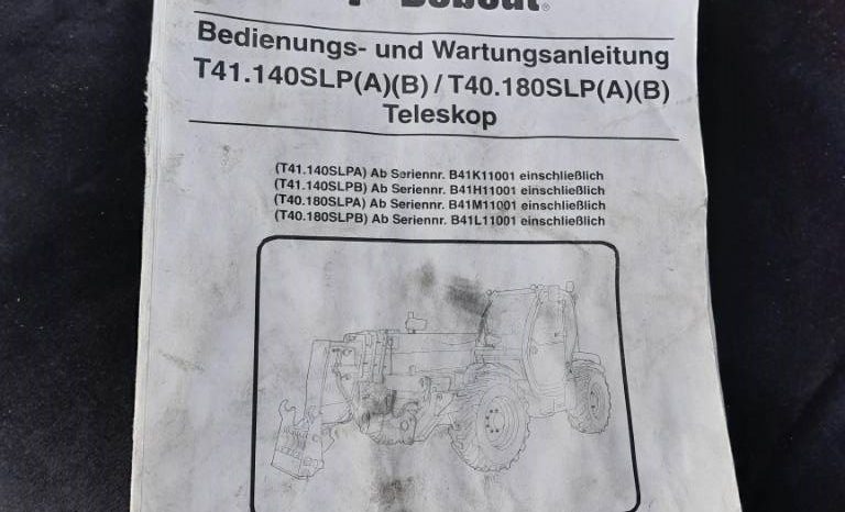 Bobcat T 40.180 Verreiker – Grondbak – Vorken – Jib 18M! vol