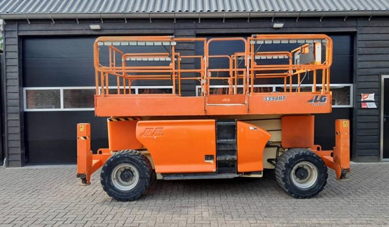 JLG 3394 RT ruwterrein 4×4 Schaarhoogwerker vol