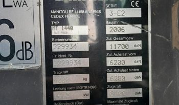 Manitou MT 1440 SL T | Verreiker met vorken vol