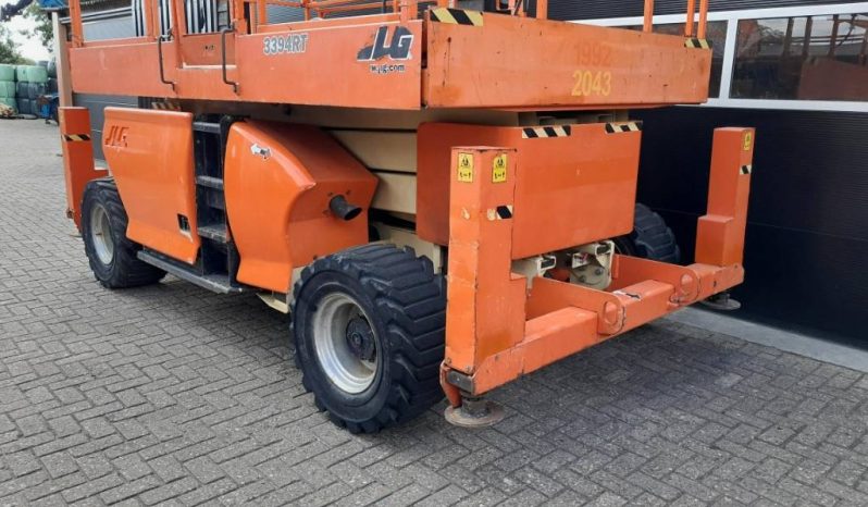 JLG 3394 RT | Schaarhoogwerker ruwterrein 4×4 vol