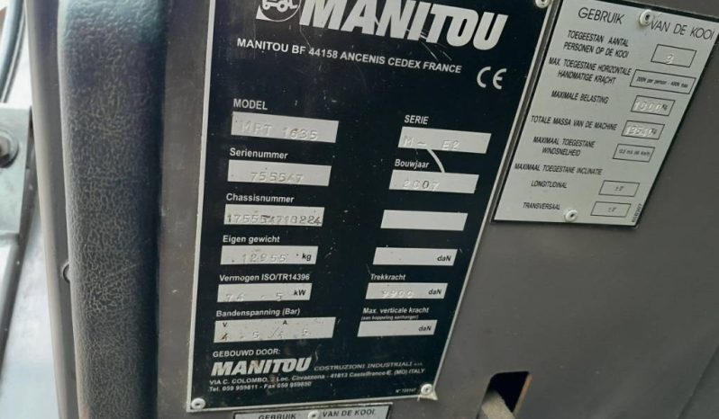 Manitou MRT 1635 M | ROTO verreiker met vorken vol