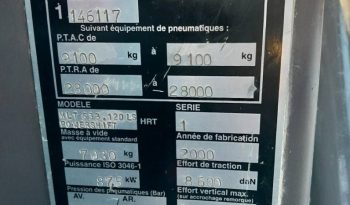 Manitou MLT 633-120 LS POWERSHIFT | Verreiker met vorken vol