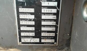 Manitou MT 1337 SL T verreiker met bak en vorken vol