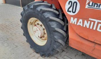 Manitou MT 1337 SL T verreiker met bak en vorken vol