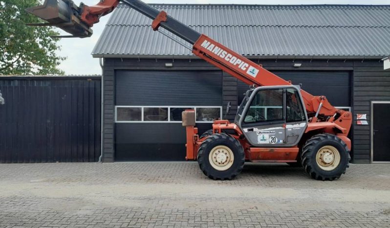 Manitou MT 1337 SL T verreiker met bak en vorken vol