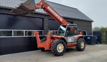 Manitou MT 1337 SL T verreiker met bak en vorken vol