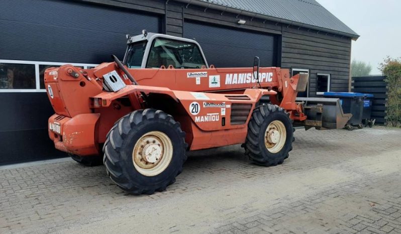 Manitou MT 1337 SL T verreiker met bak en vorken vol