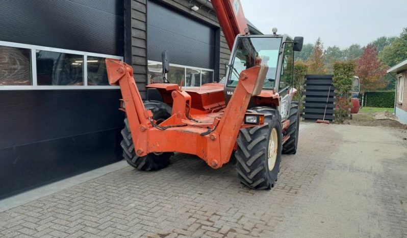 Manitou MT 1337 SL T verreiker met bak en vorken vol