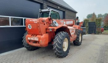 Manitou MT 1337 SL T verreiker met bak en vorken vol