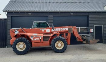 Manitou MT 1337 SL T verreiker met bak en vorken vol